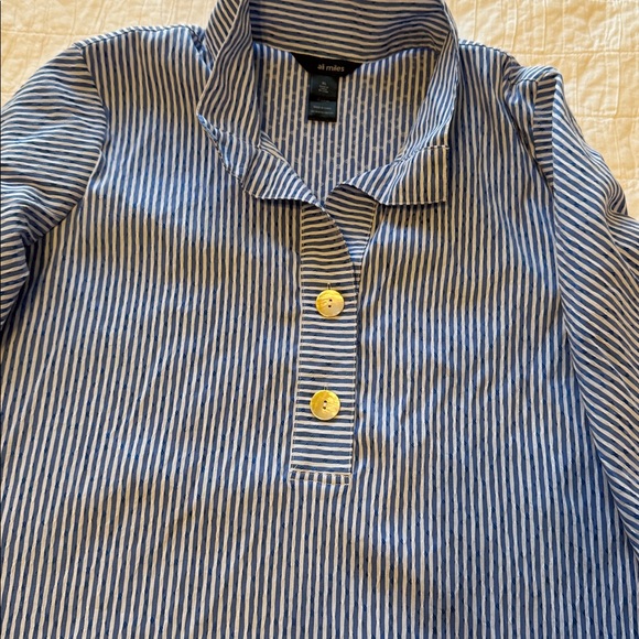 Ali Miles Tunic Blouse Top size XL - Picture 2 of 8